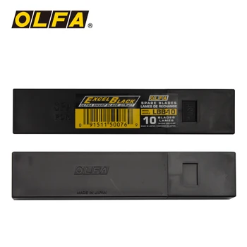 OLFA Japonsko LBB-10 black čepele 18 mm ostré fréza umenie nôž náhradný čepeľ 10PCS
