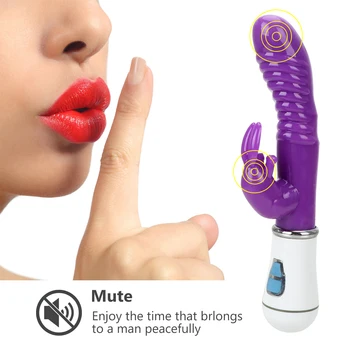 OLO Žena Masturbator Králik Vibrátory Pošvy Stimulátor Klitorisu 12 Rýchlosti Dildo Vibrátor G-spot Masér Sexuálne Hračky Pre Ženy
