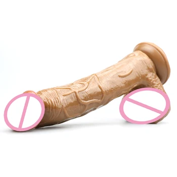 OMYSKY Veľké Dildo Č Vibrátor Realistický Penis Super Obrovské Dildo S Prísavkou Sexuálne Hračky pre Ženy Produkty Ženská Masturbácia