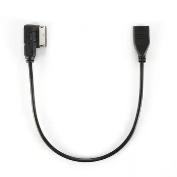 Onever Univerzálny AMI MMI MDI AUX na pripojenie USB Audio Káble, Hudba MP3, MP4 Údaje Nabíjací Adaptér pre VW Audi A4 A3 A5 A6, A8