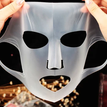 Opakovane Silikónové Tvár Starostlivosť O Pleť Maska List Maska Zabrániť Vyparovaniu Podporovať Podstate Absorpcie Hydratačný Hydratačné Masku Na Tvár