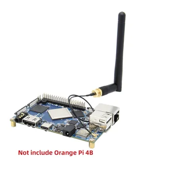Orange Pi 4B Ochranný obal, Kryt/Zodpovedajúce Kovové puzdro s Chladiaci Ventilátor pre Orange Pi 4B Len