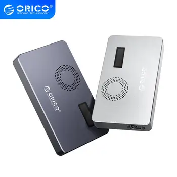 ORICO M2 NVME SSD Prípade 10Gbps Self-Chladenie SSD Krytu S Digitálny Displej pre M. 2 M Key M+B Kľúč SSD Disk USB, C Pevný Disk Box