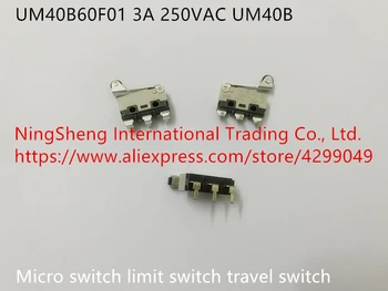 Originál nové import UM40B60F01 3A 250VAC UM40B micro switch limitný spínač cestovné prepínač