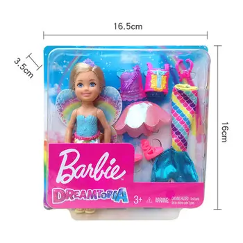 Originál Značky Bábika Barbie Morská panna Funkciu Dúhového Svetla Princezná Bábiky Boneca Dieťa Princezná Bábiky pre Dievčatá, Deti Hračky Darček