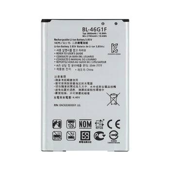 Originálne batérie BL-46G1F Batéria Pre LG K10 2017 Verzia K20 Plus TP260 K425 K428 K430H m250 Batérie 2800mAh