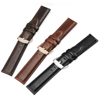 Originálne Kožené Hodinky Remienok Watchband 18 mm 20 mm 22 mm Pre DW Diesel Fossil Hodinky Timex Kapela DIY Nahradiť