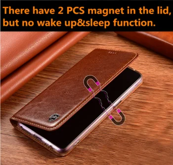 Originálne kožené magnetické flip cover držiteľa karty pre Xiao Mi8 Lite telefón puzdro pre Xiao Mi8 SE/Xiao Mi8 kryt závesu coque
