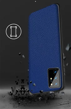 Originálne Kožené mobilný telefón puzdro pre Samsung Galaxy note 20 Samsung poznámka 20 Ultra Cowhide Kožené Úplný ochranný kryt