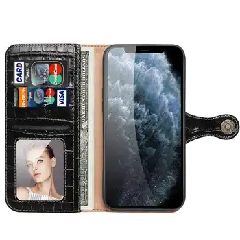 Originálne Kožené Puzdro Pre Iphone 12 Pro Max Puzdro Vrecku Peňaženku Coque Pre Iphone 12 Mini 12 Pro Prípadoch Magnetické Fundas