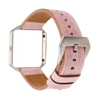 Originálne Kožené Watchband pre Fitbit Blaze Muži Ženy Nahradenie Náramok na Zápästie Band pre Inteligentné Hodinky Svieži Štýl Hodinky, Náramok