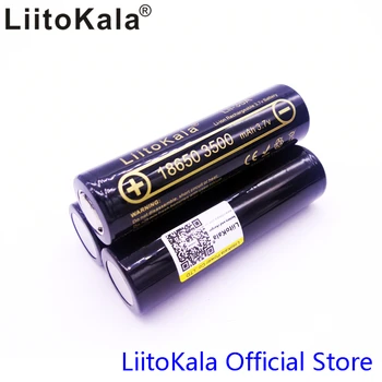 Originálne LiitoKala Lii-35A 3,7 V 3500mAh 10A Vypúšťanie Nabíjateľné Batérie Pre 18650 Batérie/UAV