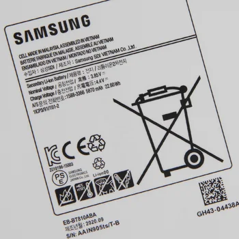 Originálne Náhradné Batérie Samsung Pre Galaxy Tab S2 9.7 T815C S2 T813 T815 T819C SM-T815 SM-T810 SM-T817A EB-BT810ABE /ABA