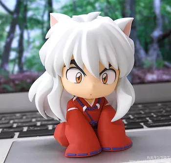 Originálne pravé Anime obrázok Inuyasha Q verzia figma PVC Akcie Obrázok Anime Obrázok Model Hračky Obrázok Bábika Darček