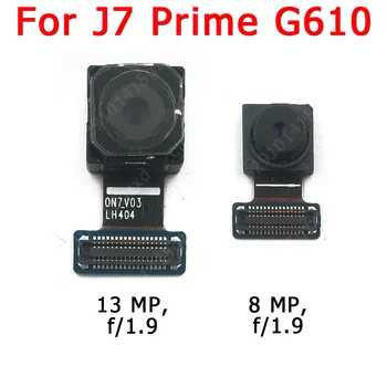 Originálne Predné a Zadné Zadná Kamera Pre Samsung Galaxy J7 Prime 2 G611 Hlavným Smerom Modul Kamery Flex Výmena Náhradných Dielov