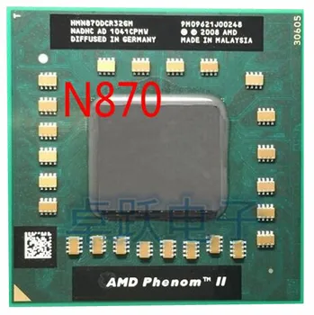 Originálne procesory AMD cpu notebook N870 HMN870DCR32GM CPU 1,5 M Cache/2.3 GHz/Socket S1 triple Core Notebook procesor N 870 N-870