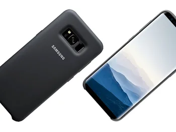 Originálne Silikónové puzdro Samsung Mobilný Telefón zahŕňať Prípady, Mobilný Telefón, Puzdrá Silikónový kryt pre Samsung Galaxy S8 S8+ S8 Plus