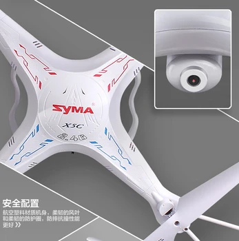 Originálne SymaX5C -1 rc drone 6-Os 2.4 G diaľkové ovládanie Vrtuľníku quadcopter S HD Kamera Ar.Drone 2 mp fotoaparát