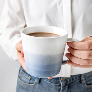 Osobnosti hrnček domov keramická šálka jednoduché Nordic tvorivé šálku kávy 300 ML