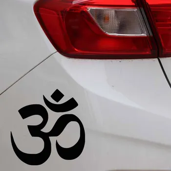 Osobné Namaste OM Buddha Hinduistickej Jogy Symbol Auto Nálepky a Otlačkom Motocykel Nárazníka Okno Príslušenstvo PVC 15 cm X 15 cm