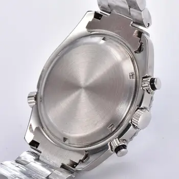 Oumashi pánske hodinky chronograf funkcia quartz hodinky svetelný nepremokavé SUB potápačské hodinky