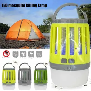 Outdoor Camping Prenosné LED USB Mosquito Killer Chyba Hmyzu Pasce Lampa Stan Svetlo Mosquito Killer Chyba Hmyzu Pasce Lampa Stan Svetlo