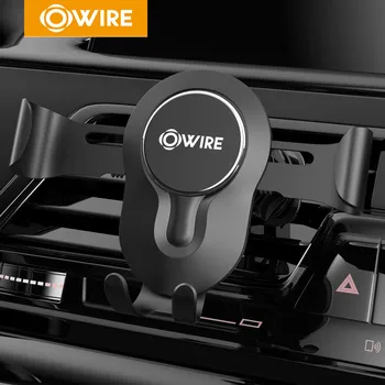 OWIRE 360 Stupňov Auto Inštalačný Otvor Módne Gravitácie Držiak Univerzálny Mobilný Telefón, GPS, Mobilný Telefón Majiteľa