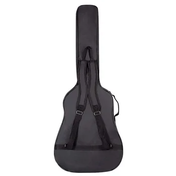 Oxford Handričkou Mäkké Interiér Nepremokavé Vrecká, Polstrované Ochranné Guitar Bag Zahustiť Zips Pokrytie Cestovných Vykonávať Prípade Plnej Veľkosti