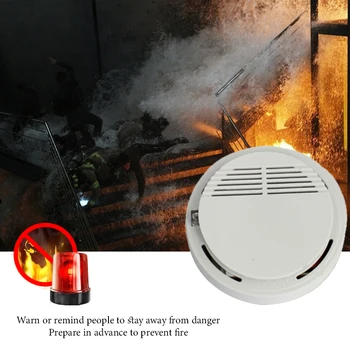 Oxidu Uhoľnatého, Dymu, Detektor Požiaru Fotoelektrický Snímač Zlúčenina, Bezpečnostný Alarm Home Security Bezdrôtové Poplašné Požiarne Zariadenie
