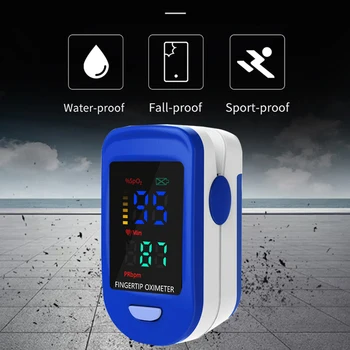 Oxymetre OLED Displej Digitálny Oximeter Zdravie Test Saturácie Kyslíka v Krvi, Srdcovej frekvencie Oximeter Prenosné A Ľahko sa prenáša