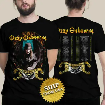 Ozzy Osbourne T Shirt 2020 Žiadne Ďalšie Výlety 2 T-Tričko Unisex Čierna 2 Stranách S-3Xl