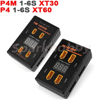P4M 1-6 XT30/P4 1-6 XT60 Inteligentné nabíjanie rada XT30/XT60 Plug Lítiová batéria O6 D6 nabíjačku rovnováhu adaptér doska pre RC modely
