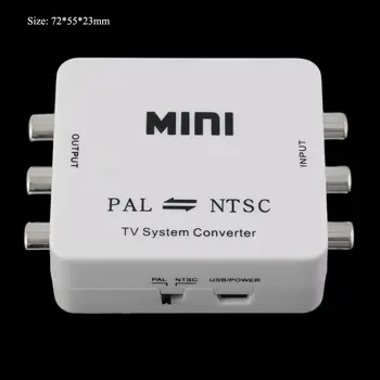 PAL, NTSC, SECAM, aby NTSC PAL TV Video Systém Converter Prepínač Adaptéra Muž-žena Netienené Aplikácie v Multimediálnej UK Plug