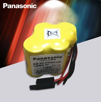 Panasonic Pôvodné 10pcs/veľa BR-2/3AGCT4A 6v batérie PLC BR-2/3AGCT4A lítium-iónové batérie Čierny pás háčik plug