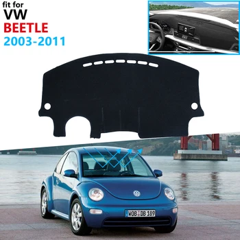 Panel Kryt, Ochranná Podložka pre Volkswagen VW New Beetle 2003~2011 Chrobák A5 Príslušenstvo Prístrojovej Doske Slnečník Koberec Anti-UV