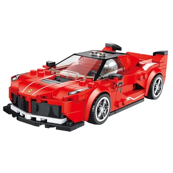 PANLOS 24 Sveta Super Racing Champion Modely Rýchlosti Auta detské Hračky Nálepky Darček Kompatibilný S Legoinglys Stavebné Bloky