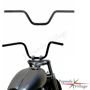 Papanda Motocykel Black Aluminum 13cm Stúpa Bary 7/8