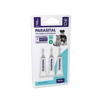 PARASITAL pipety mačky a Šteniatka 3 Vonkajšie anti-parazitické pipety
