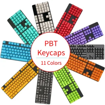 PBT anglický Jazyk 104 Keyscaps Kľúče, Rôzne Farebné Možnosti Pre Cherry MX Mechanické Klávesu Spp Prepínače