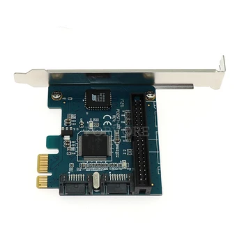 PCI-e, ak IDE & 2 porty SATA 7pin Radič Karta, Chipset Jmicron JMB363