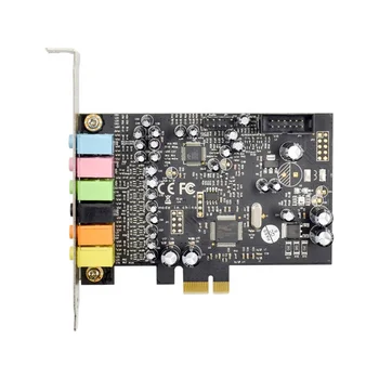 PCIe 7.1 Kanálové Zvukové karty CM8828 + CM9882A s SPDIF Držiak PCIe 7.1 CH Analógové a Digitálne stereo zvuková karta