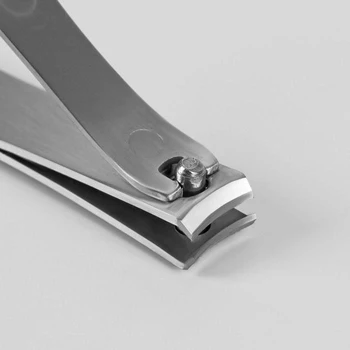 Pedikúra clipper nippers, 8.3 cm, striebro, RU-0611 Nožnice na manikúra Manikúra nástroje starostlivosť o Nechty znamená
