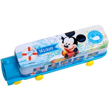 Peračník Disney Mickey Mouse Cartoon Deti Papiernictvo Box strúhadlo Roztomilý Ceruzka Box Školské potreby pre Dievčatá Chlapci
