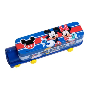 Peračník Disney Mickey Mouse Cartoon Deti Papiernictvo Box strúhadlo Roztomilý Ceruzka Box Školské potreby pre Dievčatá Chlapci