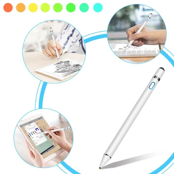 Pero, Ceruzka pre Apple IPad a Android Tablet Pero na Kreslenie Ceruzkou 2v1 Kapacitný Displej Dotykové Perá, Mobilný Telefón, Inteligentné Pero Príslušenstvo