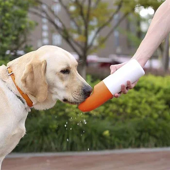 Pet, Pes Fľaša Na Vodu Feeder Misy Prenosné Psa Vody, Potravín Fľaša Psy, Mačky Vonkajšie Cestovné Pitnej Domáce Zvieratá