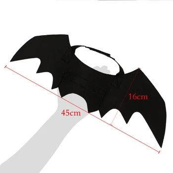 Pet, Pes, Mačka Bat Krídlo Cosplay Prop Halloween Bat Maškarný Kostým Oblečenie Krídla 88 Pre Kvapka Loď