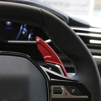 Peugeot 3008 5008/GT 2019 2020 Volante Vozidla Shift Pádlo Výstroj Pádla DSG Extender Nálepky Auto Príslušenstvo