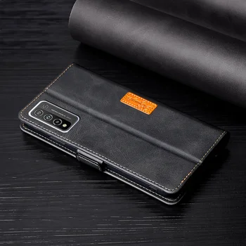 Peňaženka Kryt na Huawei honor 10X Lite 6.67 palcový peňaženky flip Cover Kožené Sloty pre Karty Telefónu Prípade Fundas česť 10X Lite 10 X Svetla