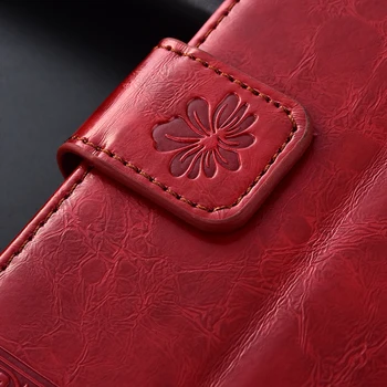 Peňaženka prípade pre LG X podniku cam mach power 2 štýl poplatok Flip puzdro s Popruhom, špeciálne kožené razba kvet knihy prípade